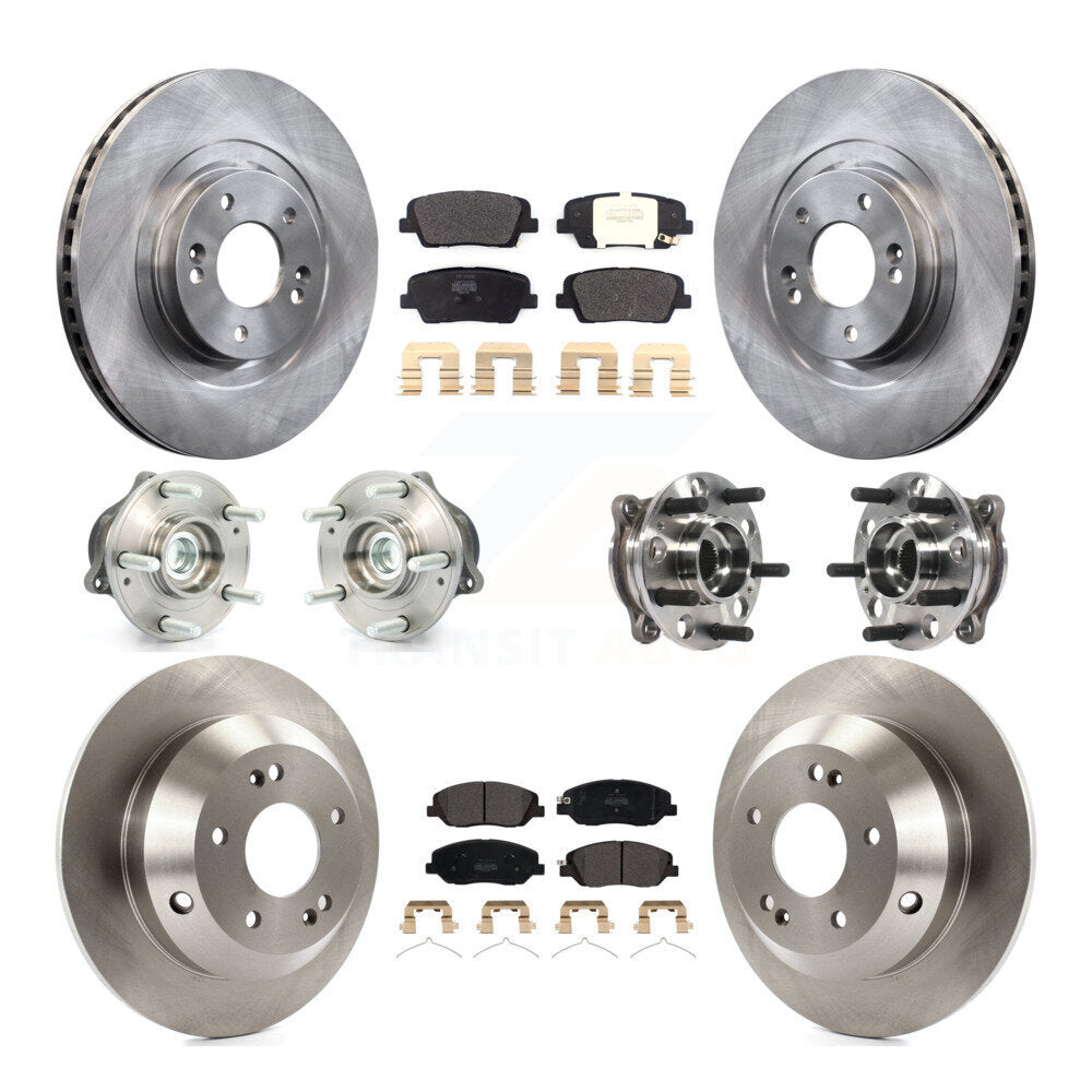 Transit Auto KBB-115709 Wheel Bearing and Hub Assembly for 2017-2019 Hyundai Santa Fe, Hyundai Santa Fe XL - Front and Rear product image