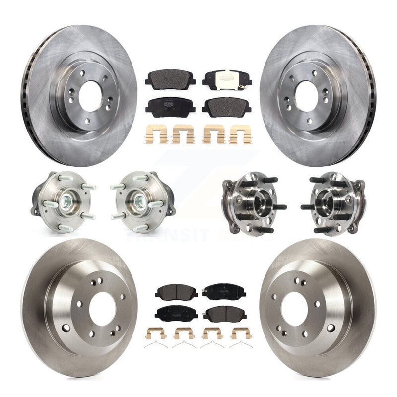 Transit Auto KBB-115709 Wheel Bearing and Hub Assembly for 2017-2019 Hyundai Santa Fe, Hyundai Santa Fe XL - Front and Rear product image