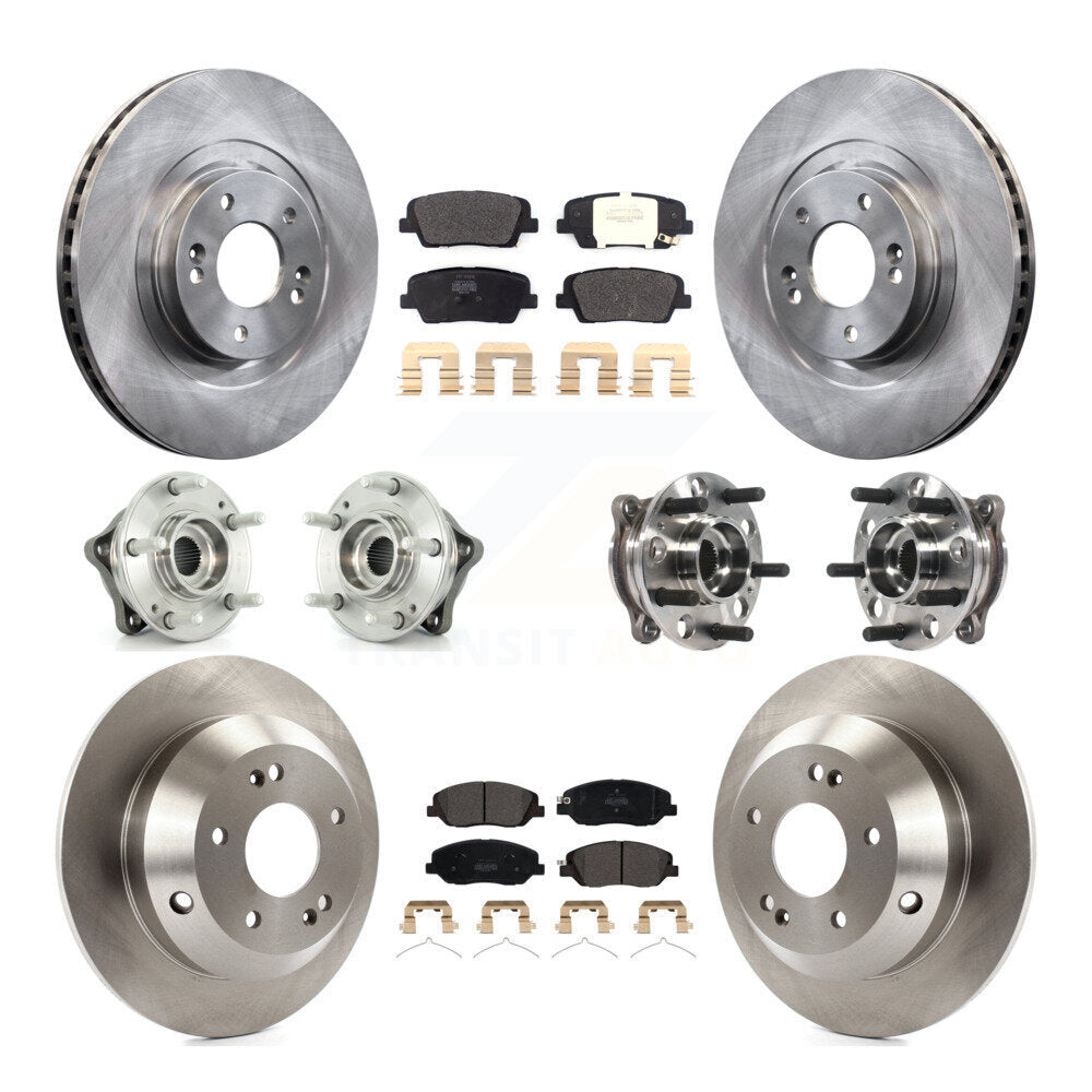 Transit Auto KBB-115717 Wheel Bearing and Hub Assembly for 2017-2019 Hyundai Santa Fe, Hyundai Santa Fe XL - Front and Rear product image