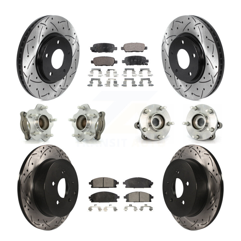 Transit Auto KBB-115720 Wheel Bearing and Hub Assembly for 2004-2009 Nissan Quest - Front and Rear product image