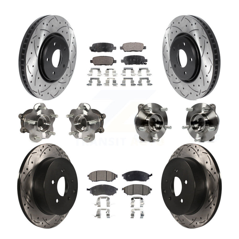 Transit Auto KBB-115727 Wheel Bearing and Hub Assembly for 2009-2013 INFINITI FX37, INFINITI FX35 - Front and Rear product image