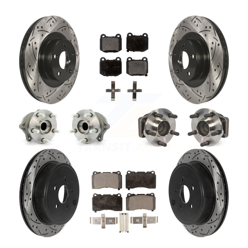 Transit Auto KBB-115732 Wheel Bearing and Hub Assembly for 2019 Toyota 86 - Front and Rear product image
