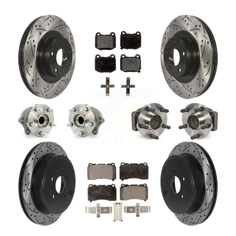 Transit Auto KBB-115732 Wheel Bearing and Hub Assembly for 2019 Toyota 86 - Front and Rear product image