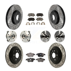 Transit Auto KBB-115733 Wheel Bearing and Hub Assembly for 2013-2014 Volvo S60 - Front and Rear product image