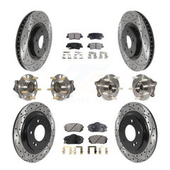 Transit Auto KBB-115744 Wheel Bearing and Hub Assembly for 2015 Hyundai Sonata - Front and Rear product image