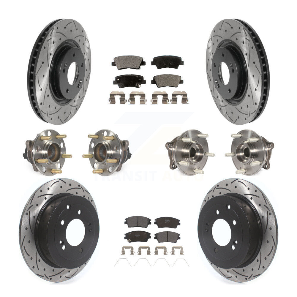Transit Auto KBB-115745 Wheel Bearing and Hub Assembly for 2017-2022 Kia Sportage - Front and Rear product image
