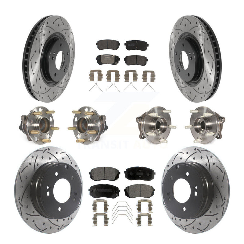 Transit Auto KBB-115746 Wheel Bearing and Hub Assembly for 2016-2019 Kia Optima - Front and Rear product image