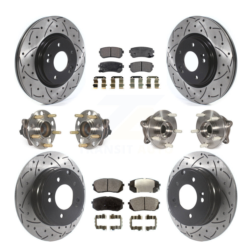 Transit Auto KBB-115749 Wheel Bearing and Hub Assembly for 2015 Hyundai Sonata - Front and Rear product image