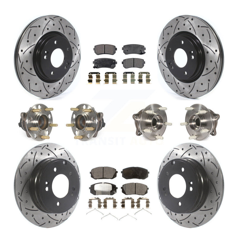 Transit Auto KBB-115750 Wheel Bearing and Hub Assembly for 2016 Hyundai Sonata - Front and Rear product image