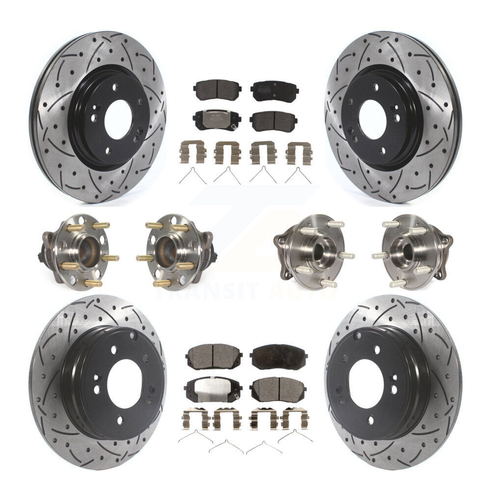 Transit Auto KBB-115751 Wheel Bearing and Hub Assembly for 2016-2019 Kia Optima - Front and Rear product image