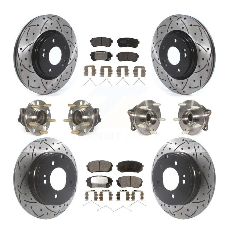 Transit Auto KBB-115751 Wheel Bearing and Hub Assembly for 2016-2019 Kia Optima - Front and Rear product image