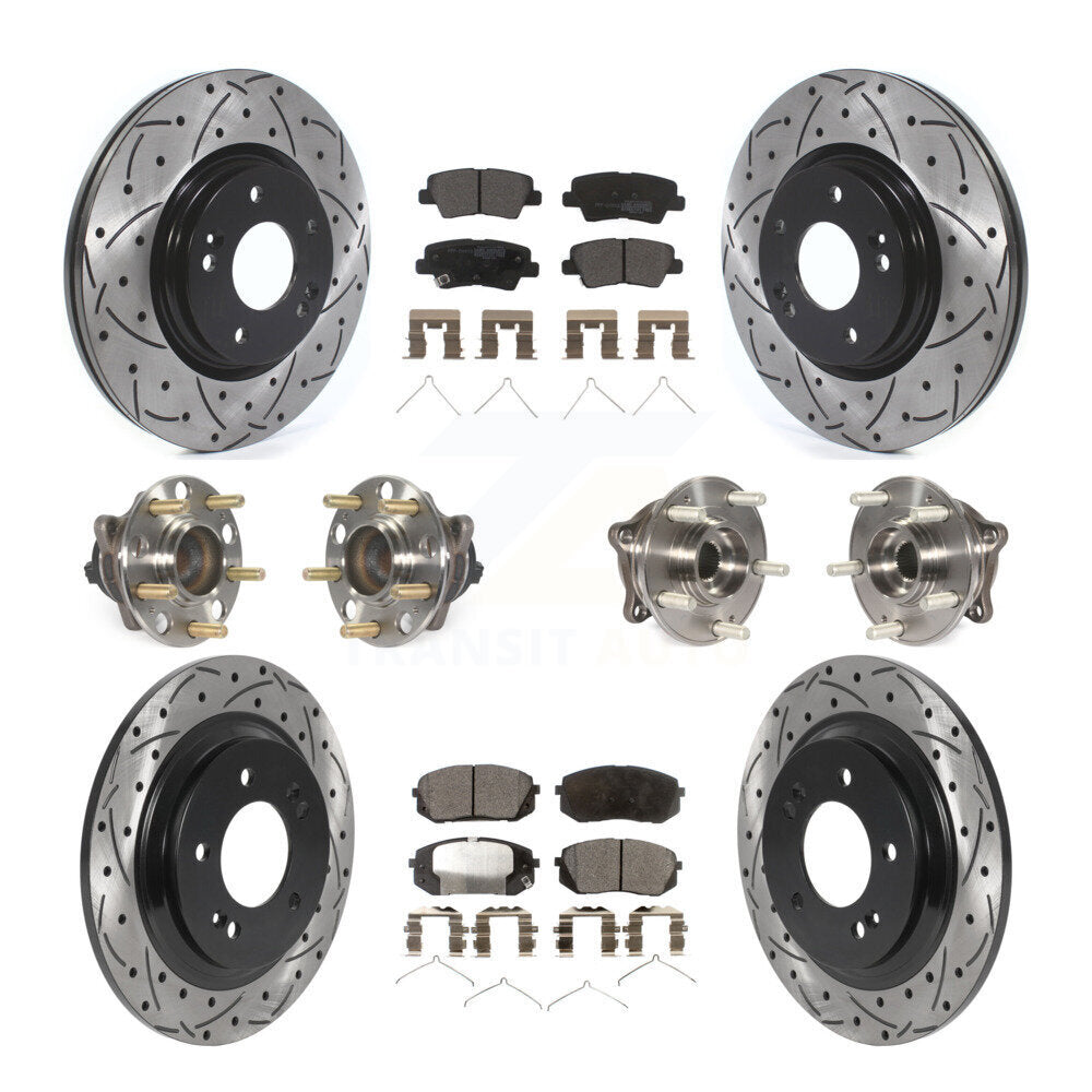 Transit Auto KBB-115752 Wheel Bearing and Hub Assembly for 2017-2019 Kia Optima - Front and Rear product image