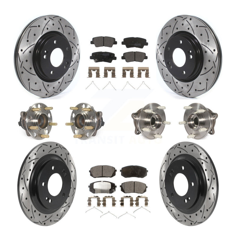 Transit Auto KBB-115752 Wheel Bearing and Hub Assembly for 2017-2019 Kia Optima - Front and Rear product image