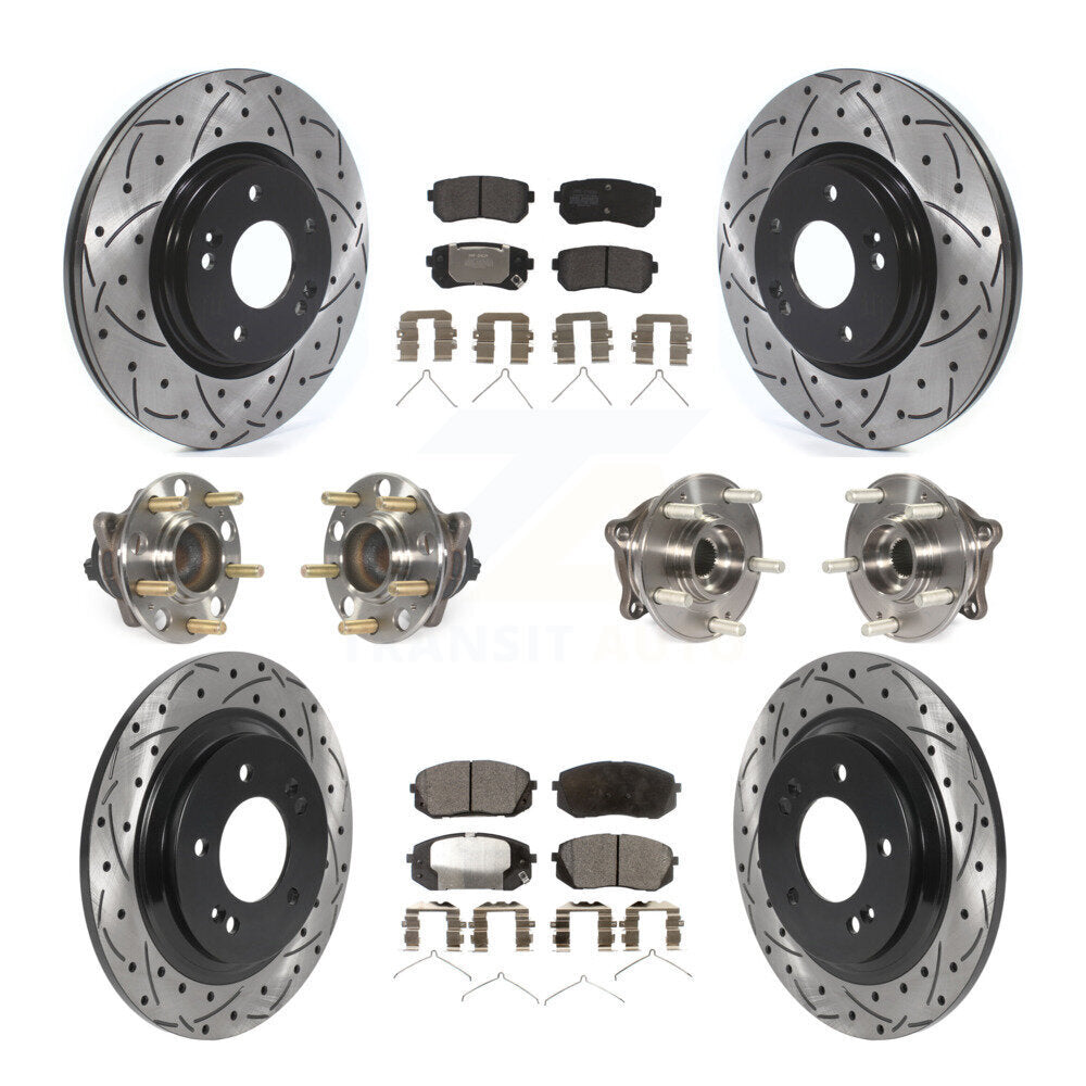 Transit Auto KBB-115753 Wheel Bearing and Hub Assembly for 2016 Kia Optima - Front and Rear product image