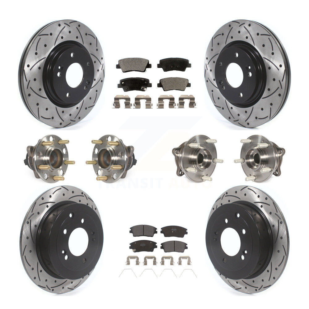Transit Auto KBB-115754 Wheel Bearing and Hub Assembly for 2016-2022 Kia Sportage, Hyundai Tucson - Front and Rear product image