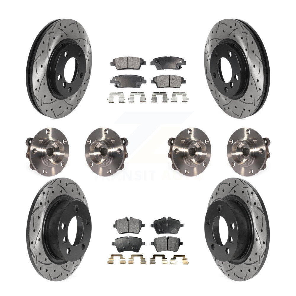 Transit Auto KBB-115757 Wheel Bearing and Hub Assembly for 2013-2016 Mini Cooper Paceman, Mini Cooper Countryman - Front and Rear product image