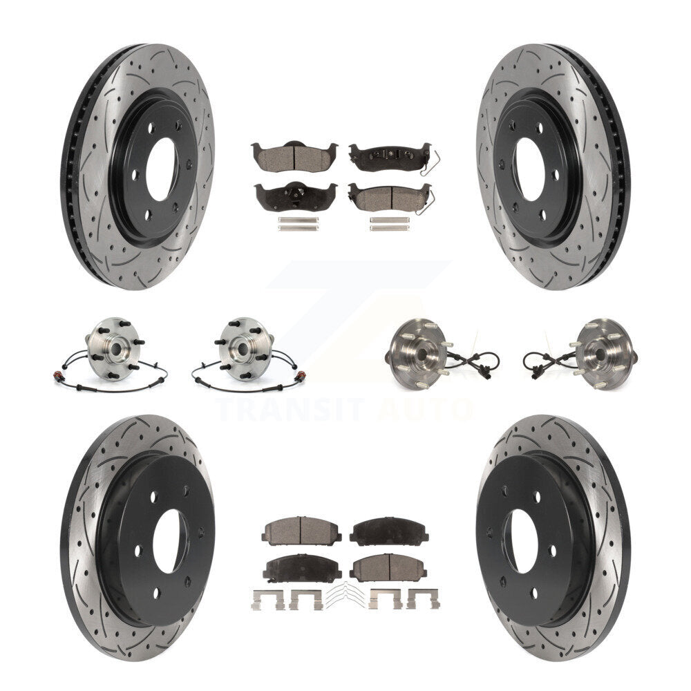 Transit Auto KBB-115772 Wheel Bearing and Hub Assembly for 2012-2015 Nissan Armada - Front and Rear product image