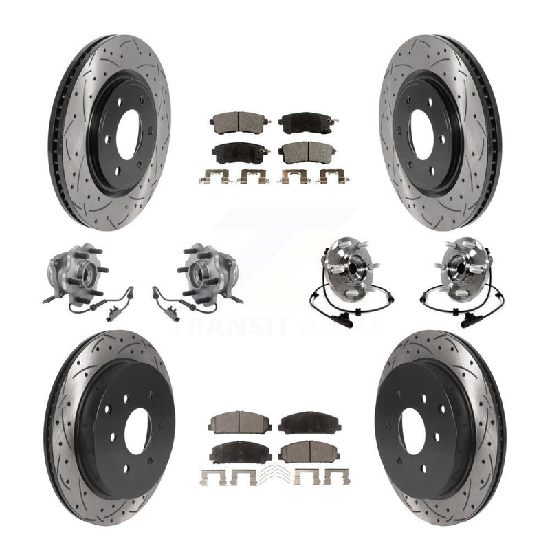 Transit Auto KBB-115775 Wheel Bearing and Hub Assembly for 2011-2023 Nissan Armada, INFINITI QX80, INFINITI QX56 - Front and Rear product image