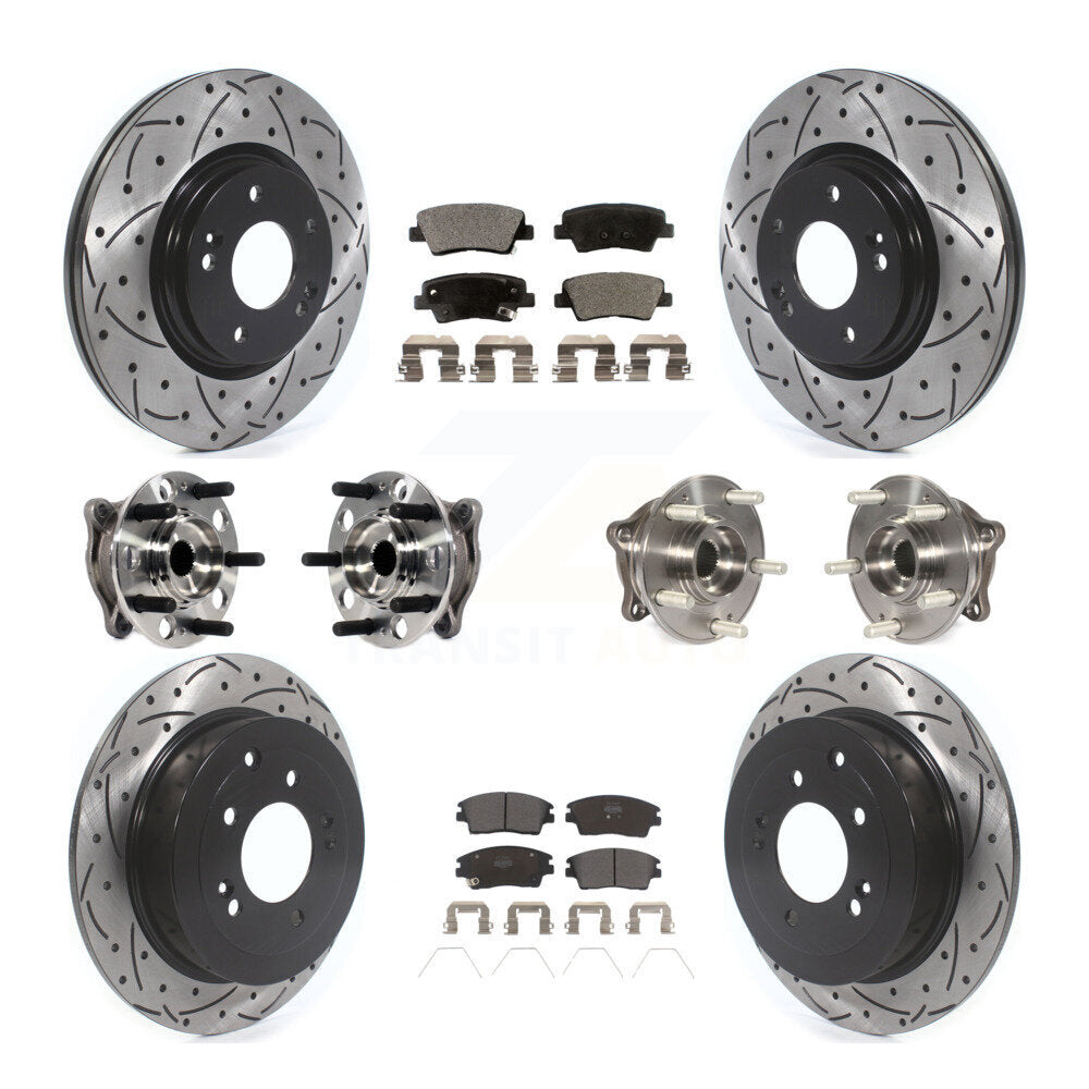 Transit Auto KBB-115777 Wheel Bearing and Hub Assembly for 2016-2022 Kia Sportage, Hyundai Tucson - Front and Rear product image