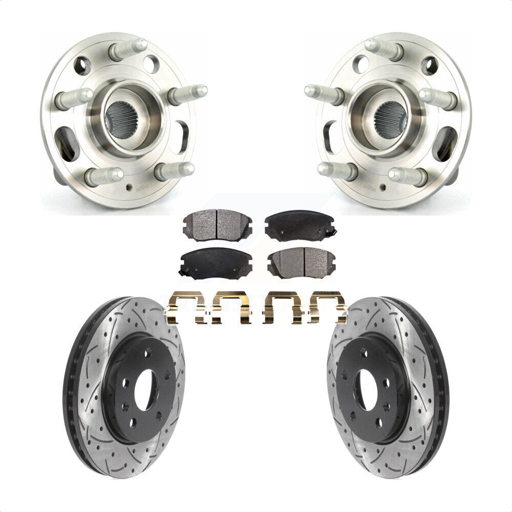 Transit Auto KBB-115788 Wheel Bearing and Hub Assembly for 2011-2017 Chevrolet Malibu Limited, Chevrolet Malibu, Buick LaCrosse & more - Front product image
