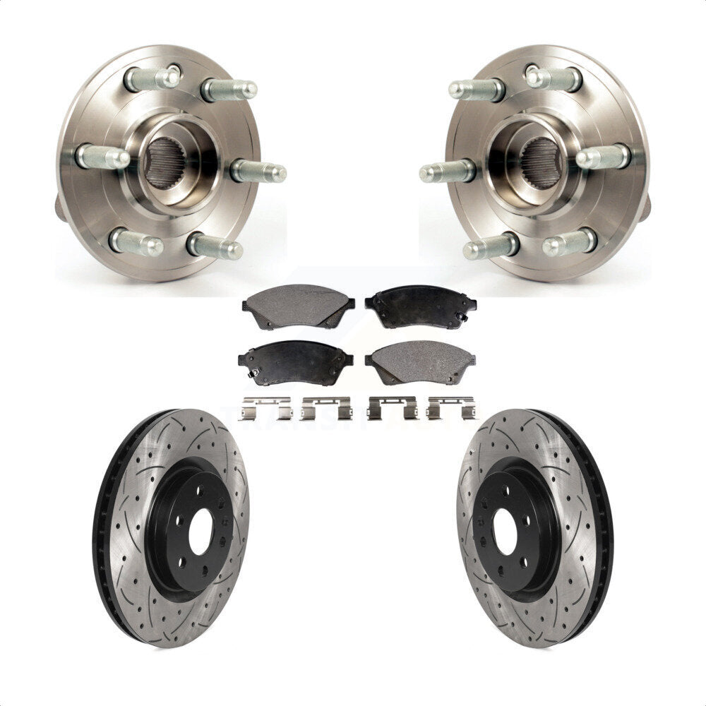 Transit Auto KBB-115789 Wheel Bearing and Hub Assembly for 2010-2016 Saab 9-4X, Cadillac SRX - Front product image