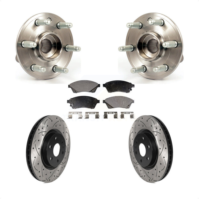 Transit Auto KBB-115789 Wheel Bearing and Hub Assembly for 2010-2016 Saab 9-4X, Cadillac SRX - Front product image