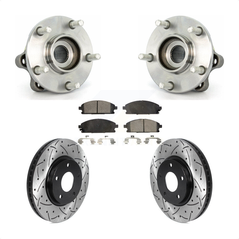 Transit Auto KBB-115794 Wheel Bearing and Hub Assembly for 2004-2009 Nissan Quest - Front product image