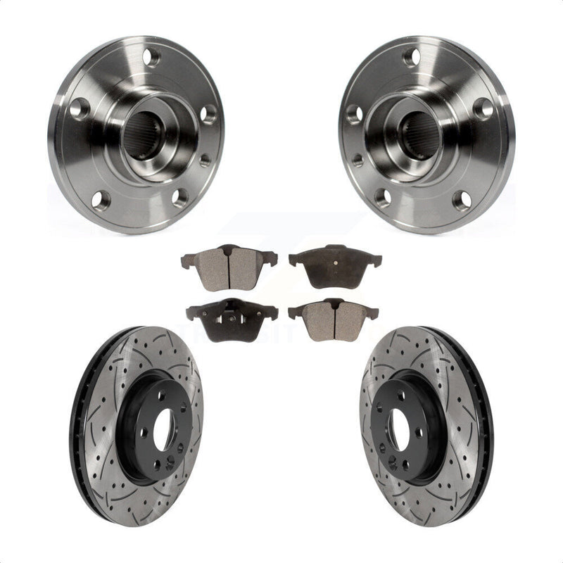 Transit Auto KBB-115796 Wheel Bearing and Hub Assembly for 2008 Volvo V70 - Front product image
