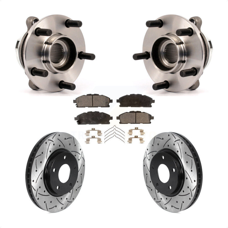 Transit Auto KBB-115800 Wheel Bearing and Hub Assembly for 2011-2017 Nissan Quest - Front product image