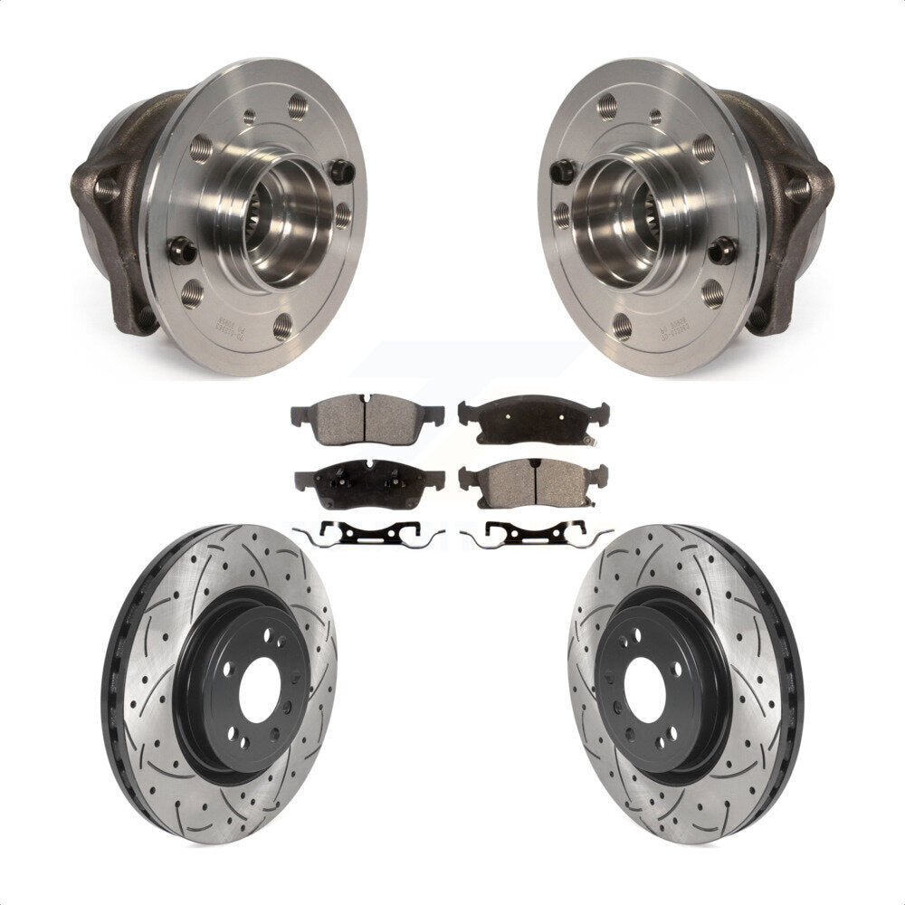 Transit Auto KBB-115801 Wheel Bearing and Hub Assembly for 2012-2018 Mercedes-Benz GLE300d, Mercedes-Benz GLE350, Mercedes-Benz ML250 & more - Front product image