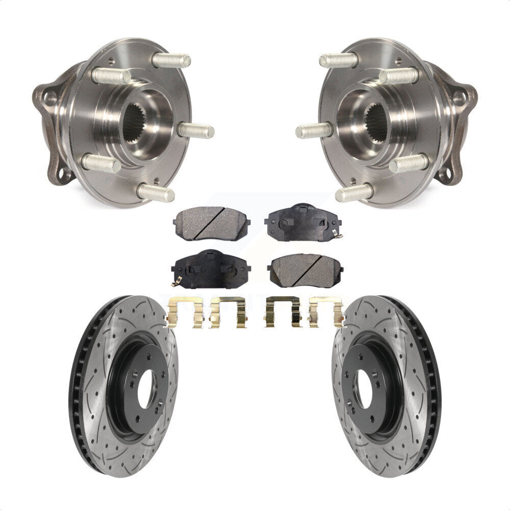 Transit Auto KBB-115802 Wheel Bearing and Hub Assembly for 2015-2016 Hyundai Tucson, Kia Cadenza, Hyundai Sonata - Front product image