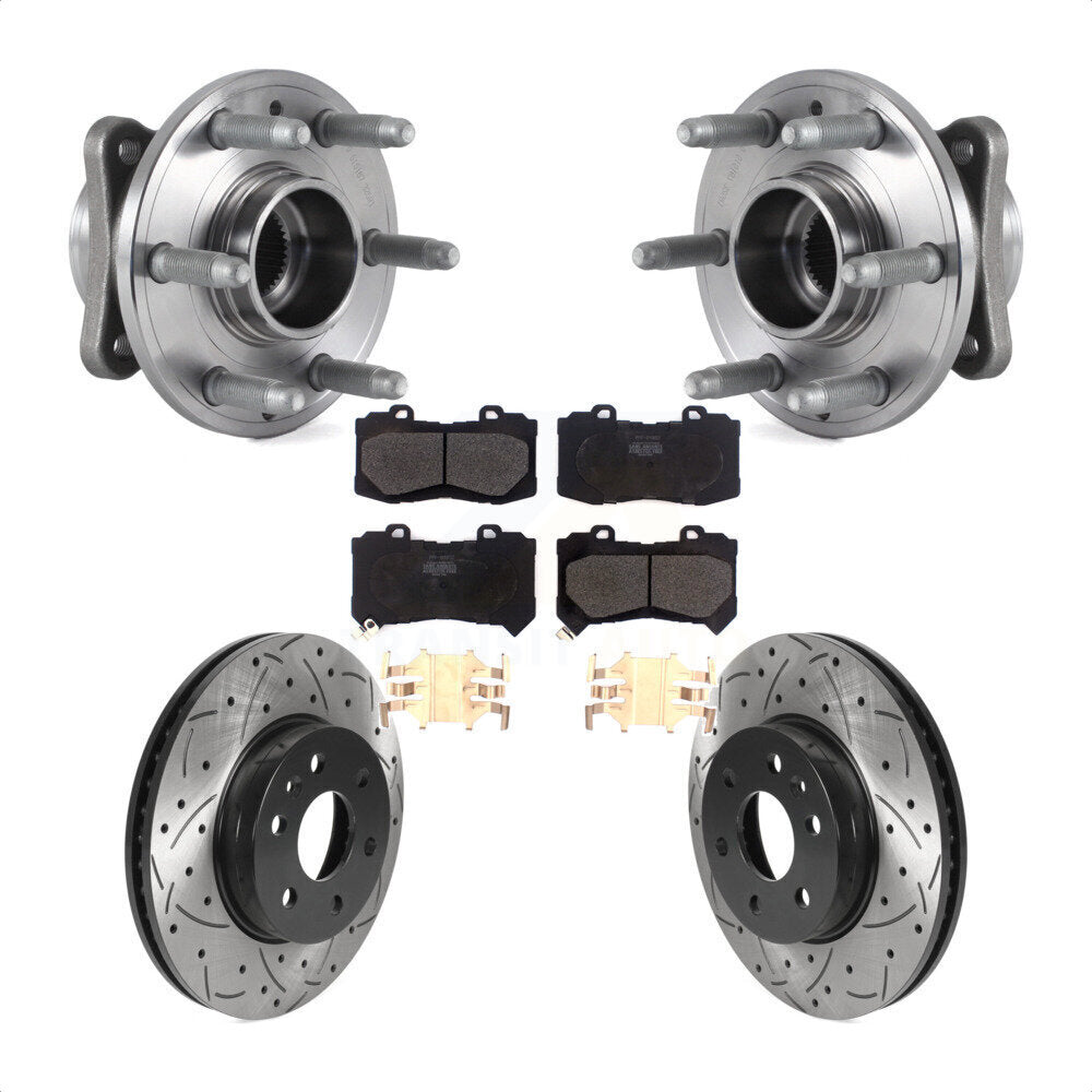 Transit Auto KBB-115812 Wheel Bearing and Hub Assembly for 2015-2020 Chevrolet Colorado, GMC Canyon - Front product image