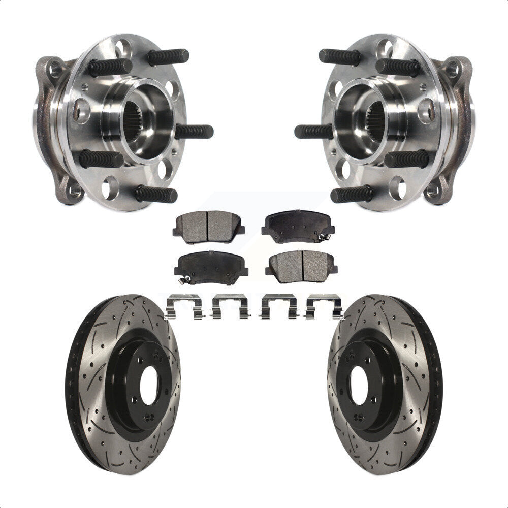 Transit Auto KBB-115814 Wheel Bearing and Hub Assembly for 2015-2016 Hyundai Santa Fe Sport - Front product image