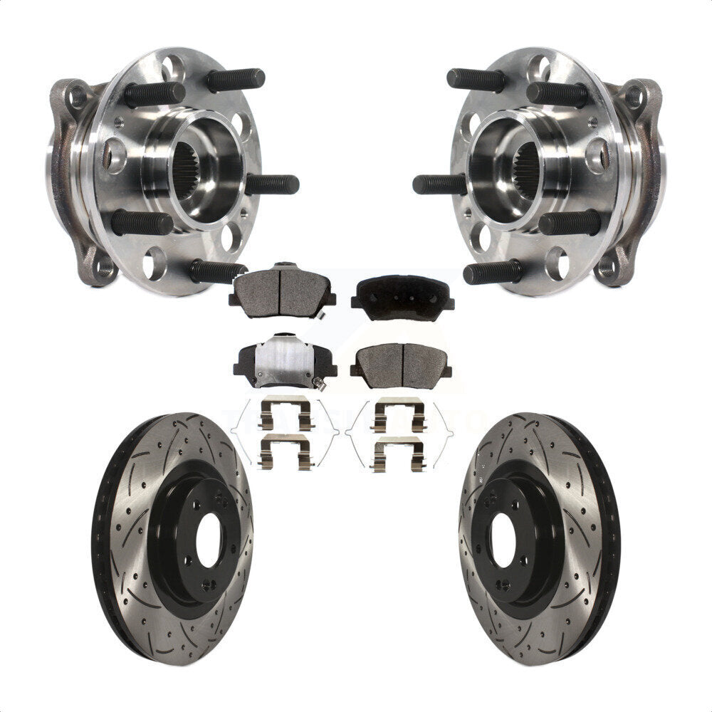 Transit Auto KBB-115815 Wheel Bearing and Hub Assembly for 2016-2020 Hyundai Santa Fe Sport, Kia Sorento - Front product image