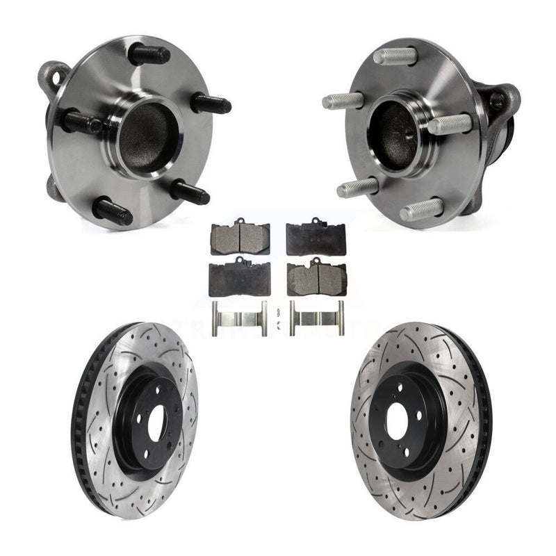 Transit Auto KBB-115819 Wheel Bearing and Hub Assembly for 2009-2015 Lexus IS350, Lexus GS350, Lexus GS450h & more - Front product image