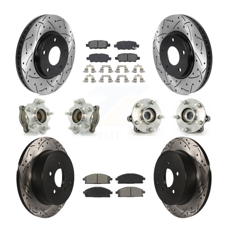 Transit Auto KBB-115827 Wheel Bearing and Hub Assembly for 2004-2009 Nissan Quest - Front and Rear product image