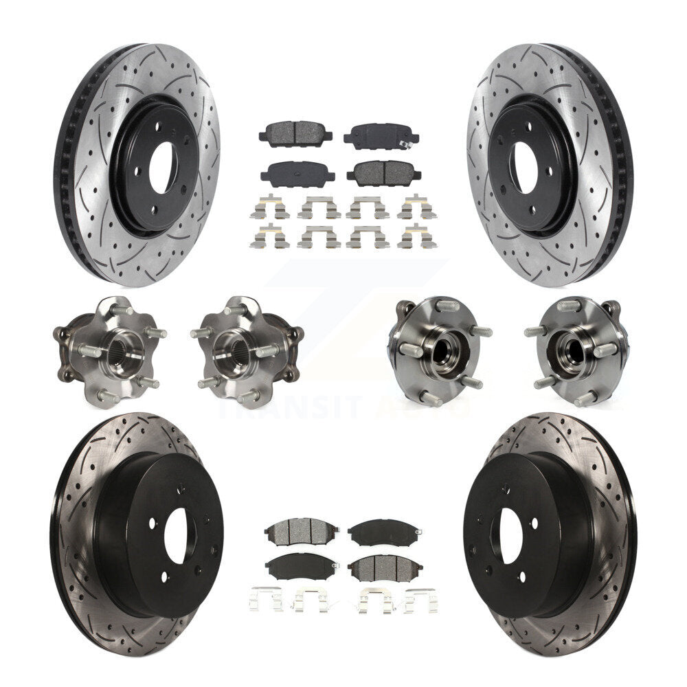 Transit Auto KBB-115833 Wheel Bearing and Hub Assembly for 2009-2013 INFINITI FX37, INFINITI FX35 - Front and Rear product image
