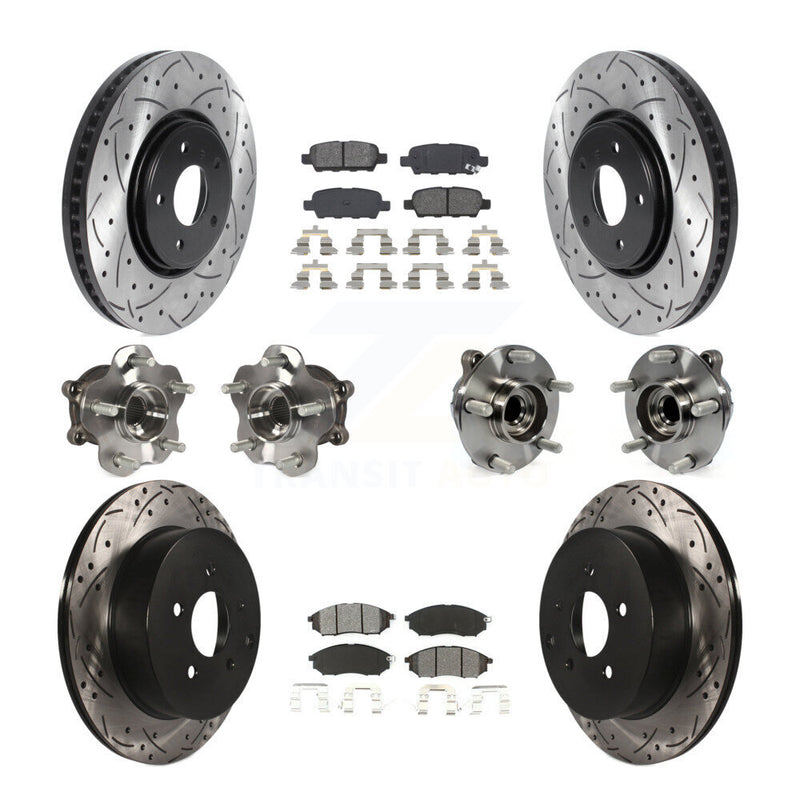 Transit Auto KBB-115833 Wheel Bearing and Hub Assembly for 2009-2013 INFINITI FX37, INFINITI FX35 - Front and Rear product image