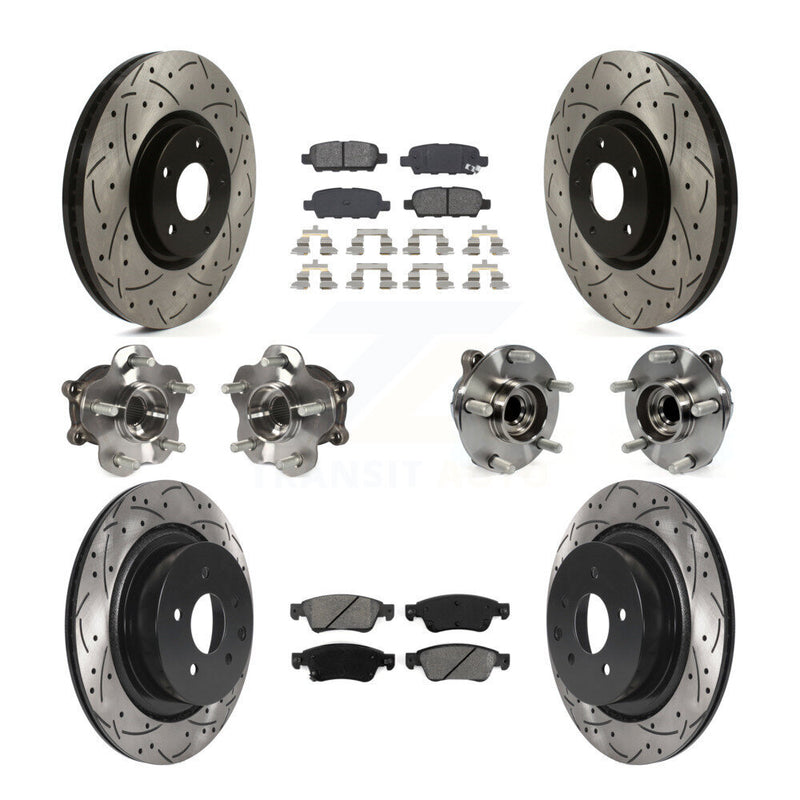 Transit Auto KBB-115834 Wheel Bearing and Hub Assembly for 2007-2015 INFINITI Q60, INFINITI G35 - Front and Rear product image