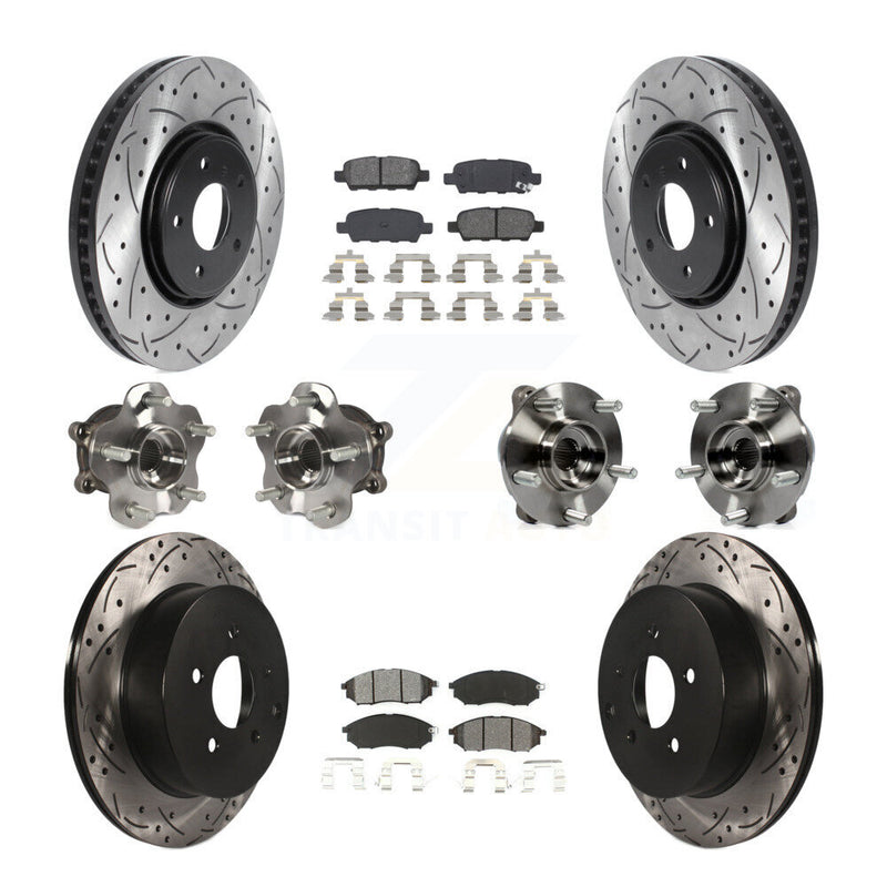 Transit Auto KBB-115835 Wheel Bearing and Hub Assembly for 2009-2013 INFINITI FX37, INFINITI FX35 - Front and Rear product image