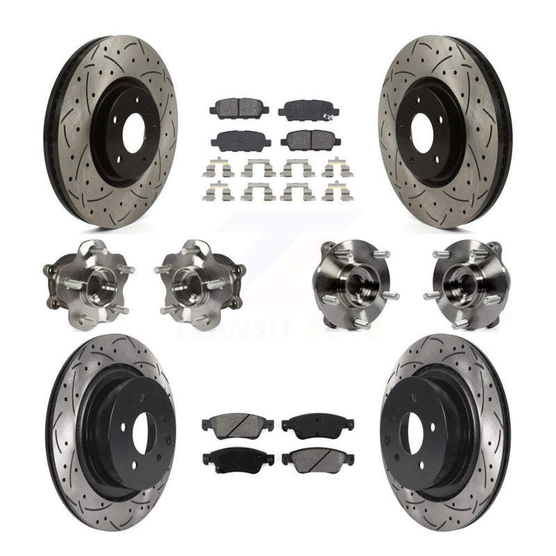 Transit Auto KBB-115836 Wheel Bearing and Hub Assembly for 2007-2015 INFINITI Q60, INFINITI G35 - Front and Rear product image