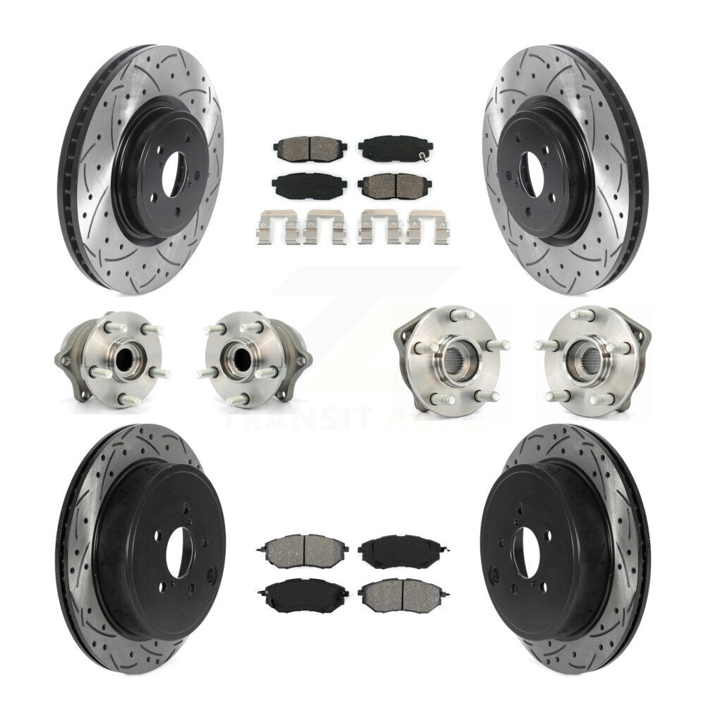 Transit Auto KBB-115843 Wheel Bearing and Hub Assembly for 2010-2014 Subaru Legacy, Subaru Outback - Front and Rear product image