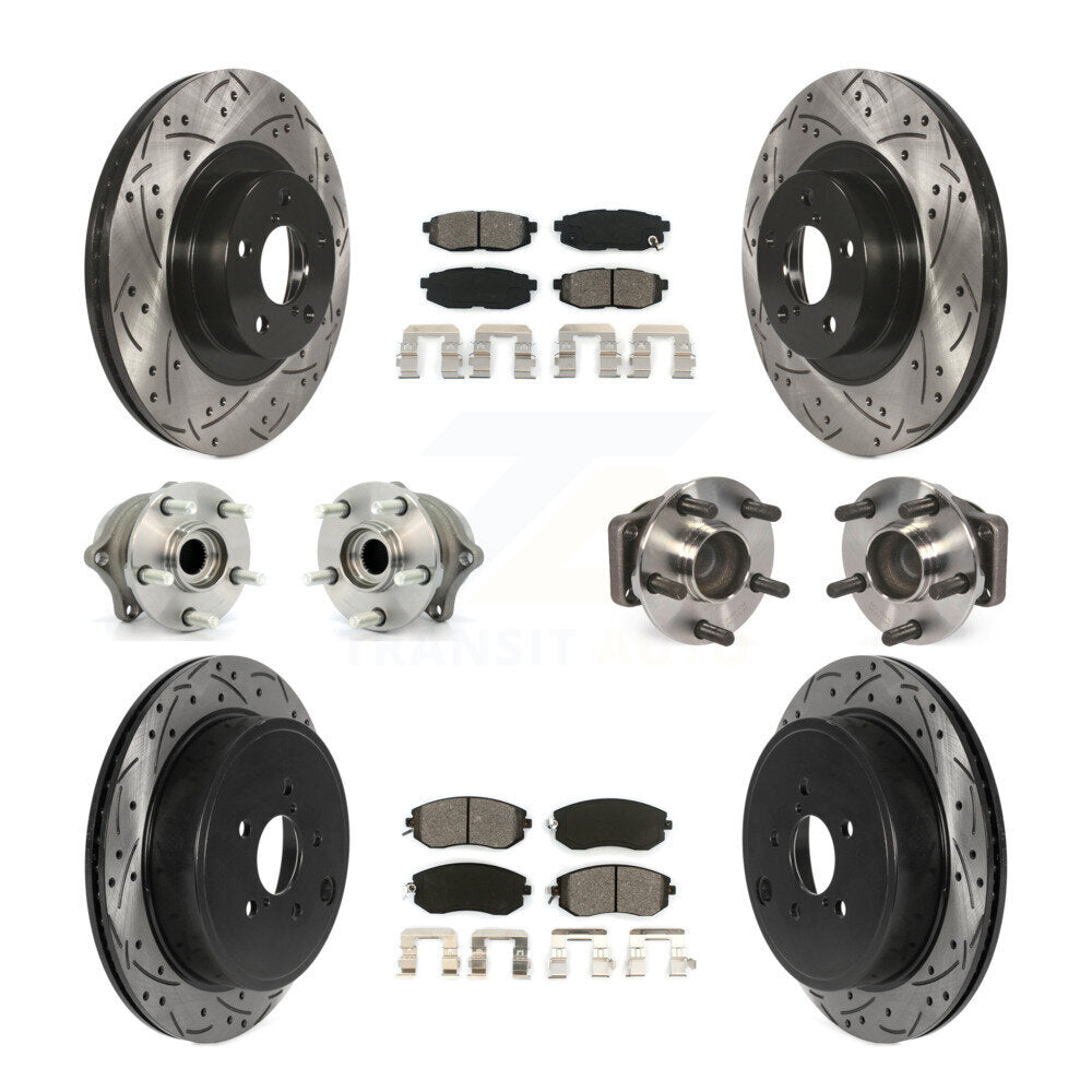 Transit Auto KBB-115845 Wheel Bearing and Hub Assembly for 2017-2020 Toyota 86, Subaru BRZ - Front and Rear product image