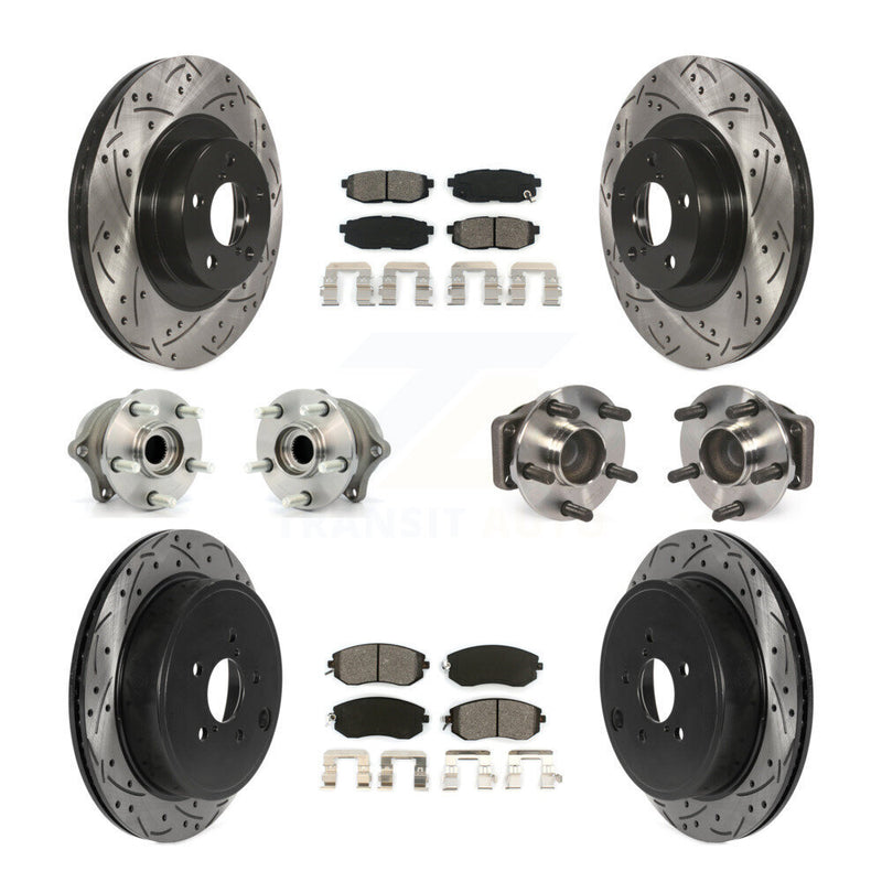 Transit Auto KBB-115845 Wheel Bearing and Hub Assembly for 2017-2020 Toyota 86, Subaru BRZ - Front and Rear product image