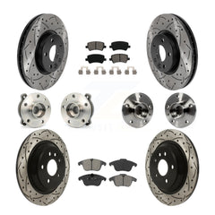 Transit Auto KBB-115846 Wheel Bearing and Hub Assembly for 2013-2014 Volvo S60 - Front and Rear product image