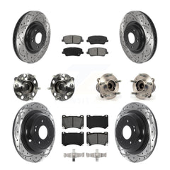 Transit Auto KBB-115848 Wheel Bearing and Hub Assembly for 2009-2010 Hyundai Genesis - Front and Rear product image