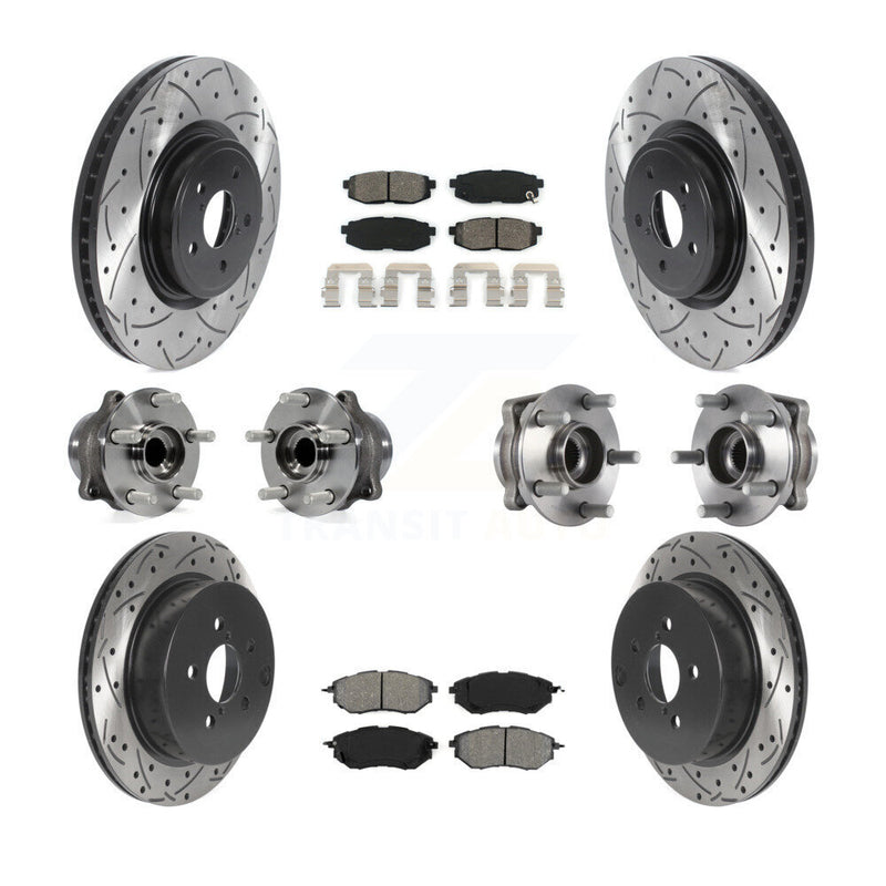 Transit Auto KBB-115858 Wheel Bearing and Hub Assembly for 2014-2018 Subaru Forester - Front and Rear product image