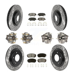 Transit Auto KBB-115860 Wheel Bearing and Hub Assembly for 2015 Hyundai Sonata - Front and Rear product image