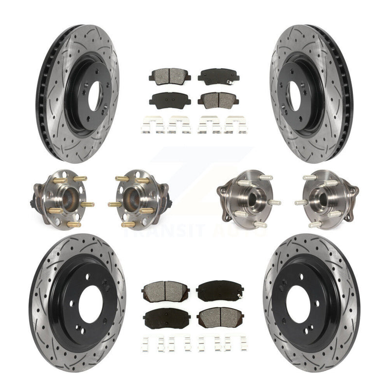 Transit Auto KBB-115860 Wheel Bearing and Hub Assembly for 2015 Hyundai Sonata - Front and Rear product image