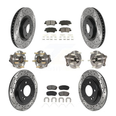 Transit Auto KBB-115863 Wheel Bearing and Hub Assembly for 2016 Hyundai Sonata - Front and Rear product image